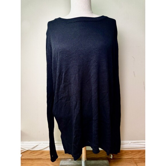 Lululemon Bring It Backbend Sweater Cashmere Blend Bamboo Black Size S 4-6 - Picture 3 of 16